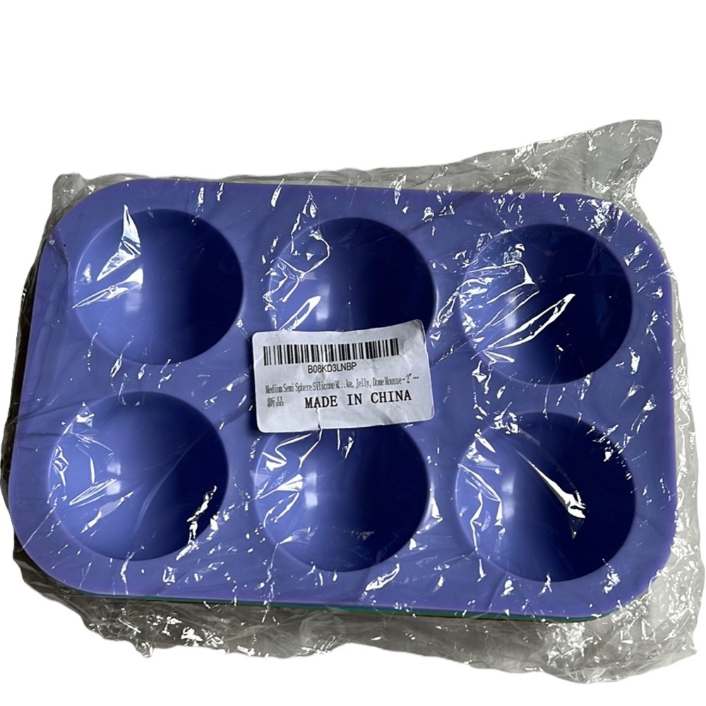 Silicone Molds‎ for baking or soap making Set of 4 in a package- New